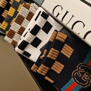 New FASHION Men's Checkered Socks Collection